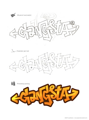 graffiti gangsta,gangsta