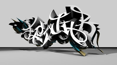 3D Graffiti, Wildstyle Graffiti