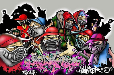 Graffiti Rap ,Hip Hop Graffiti