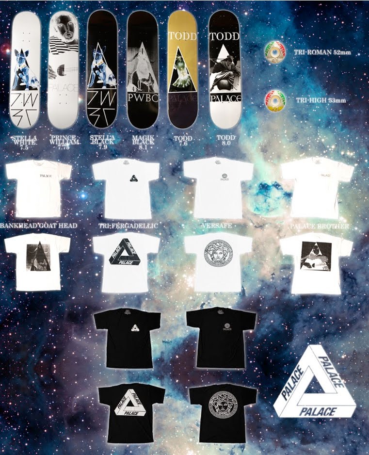 products: Palace skateboards