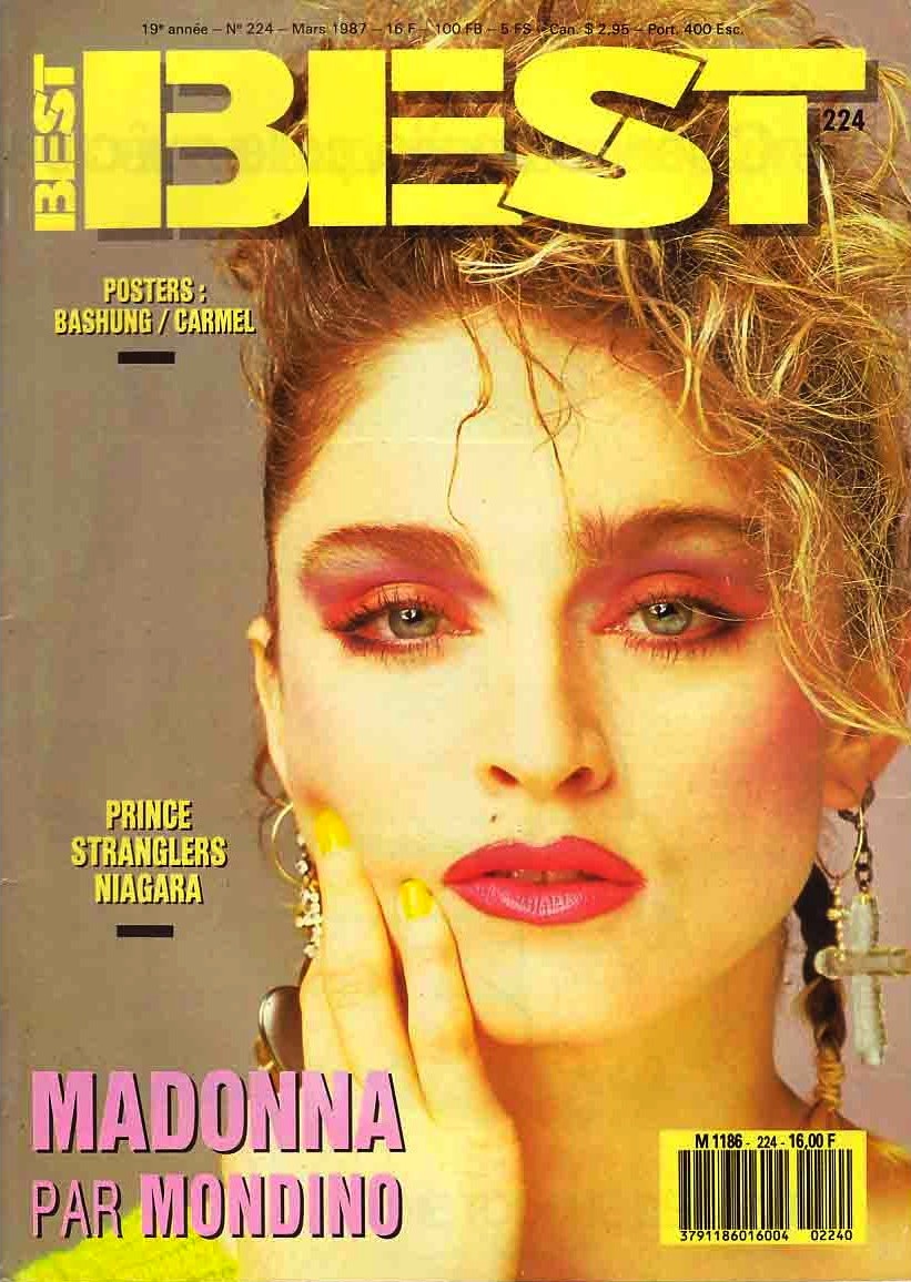 Pud Whacker S Madonna Scrapbook Best Magazine March 1987
