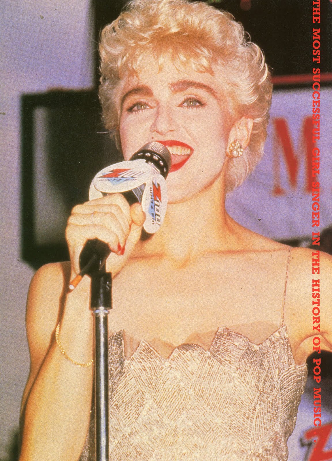 Pud Whacker S Madonna Scrapbook Mega Rock Magazine Madonna 1987