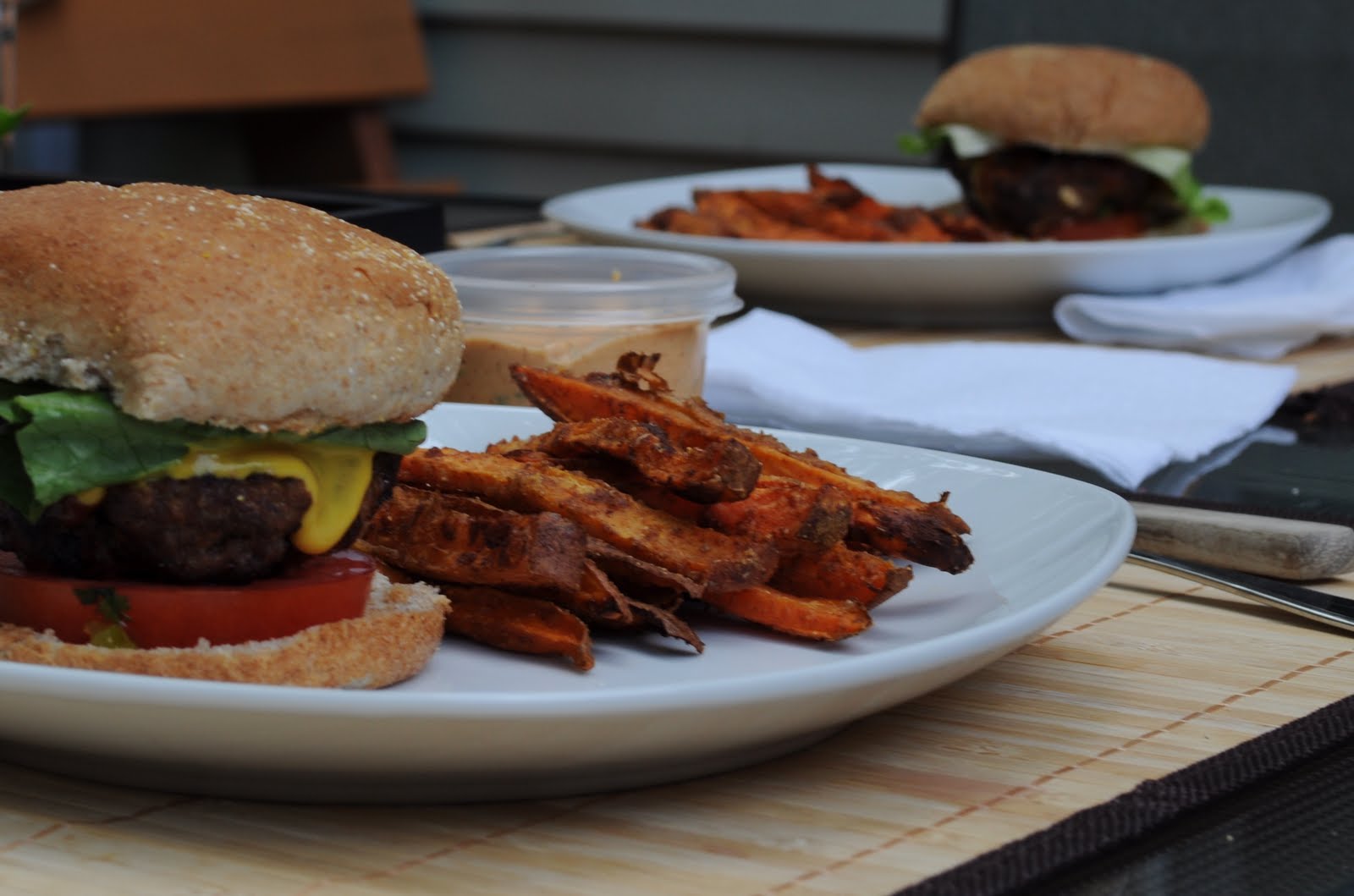 Vanilla Bean Cafe ChiliLIme Sweet Potato Fries with Chipotle Mayo