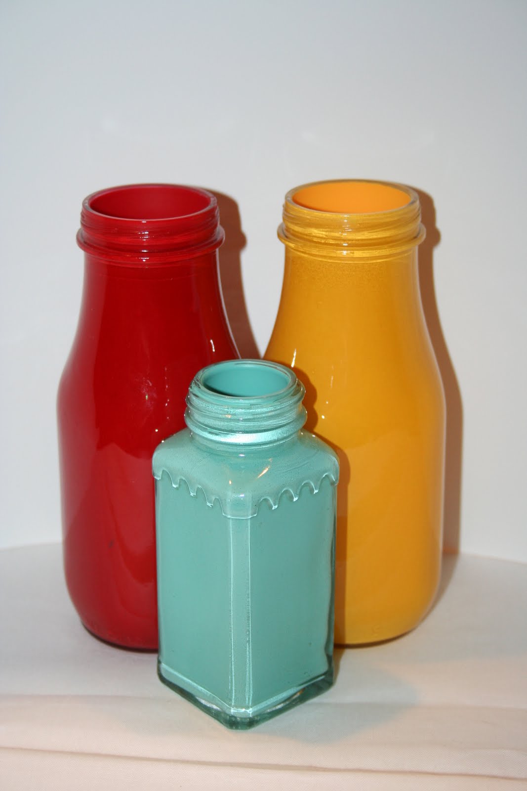 Lucy's Daughter Pretty Painted Jars