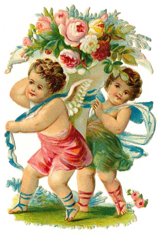 Cards Scrapbooking and Art: Vintage Angel & fairies (17)