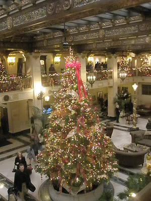 Nicole's Adventure!: The Davenport Hotel Christmas Trees