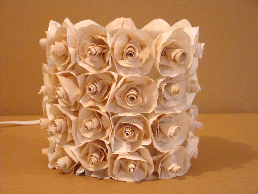 Ateliêr Decor'Arte luminária com reciclagem!!