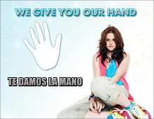 KRISTEN STEWART WE GIVE YOU OUR HAND/TE DAMOS LA MANO