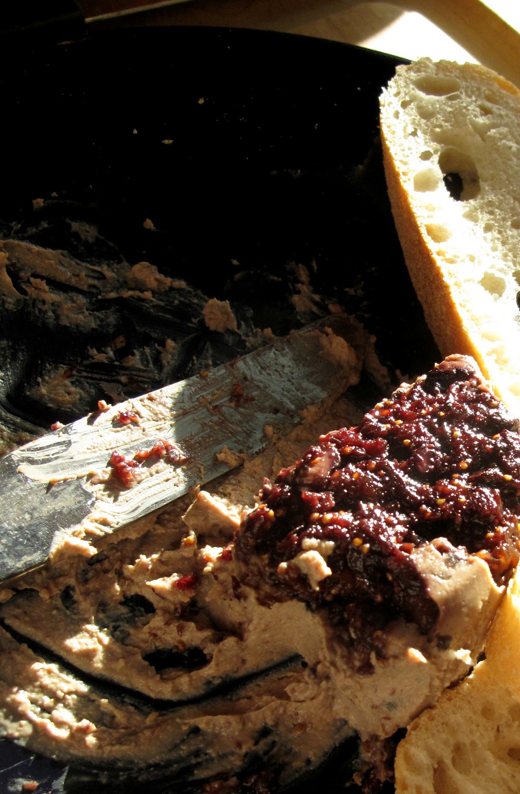 10x10 Chicken Liver Pate with a Fig and Red Wine Compote