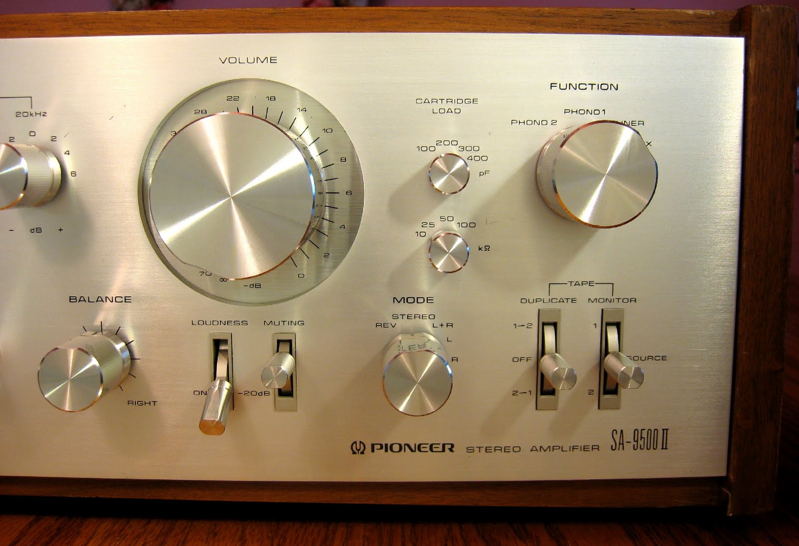 Matt's Vintage Audio Repair: Pioneer SA-9500II restored!