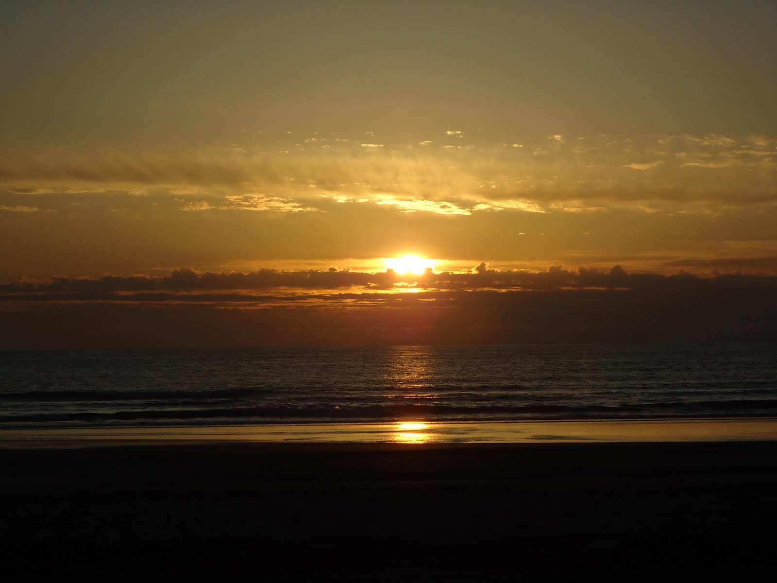 Matthew's Washington Trip Sunset at Twin Harbor area Beach