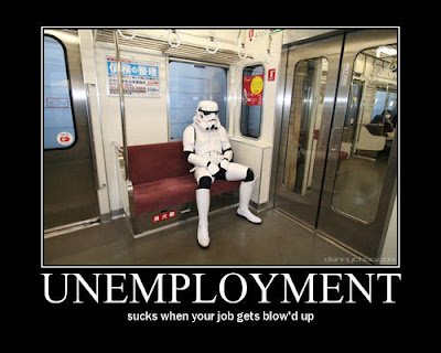 Unemployment Demotivator