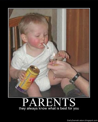 Parents Demotivational Poster