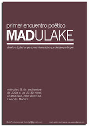 Primer Encuentro poético en MADULAKE ¡empieza la temporada insome!