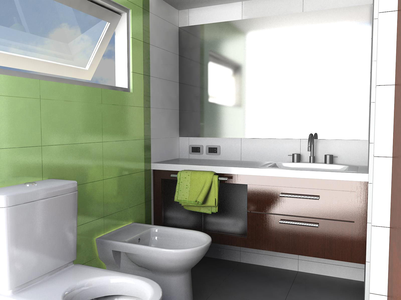 ContrasteDECO: Diseño de interiores Baño principal