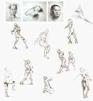 Figure Sketching from Imagination