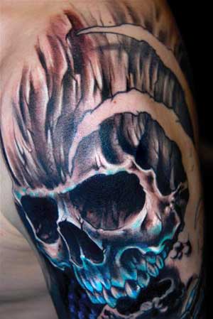 Biker Tattoos: Biker tattoo designs, Harley davidson tattoos, Skull tattoos,