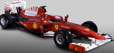 new Ferrari Formula 1 car for 2010