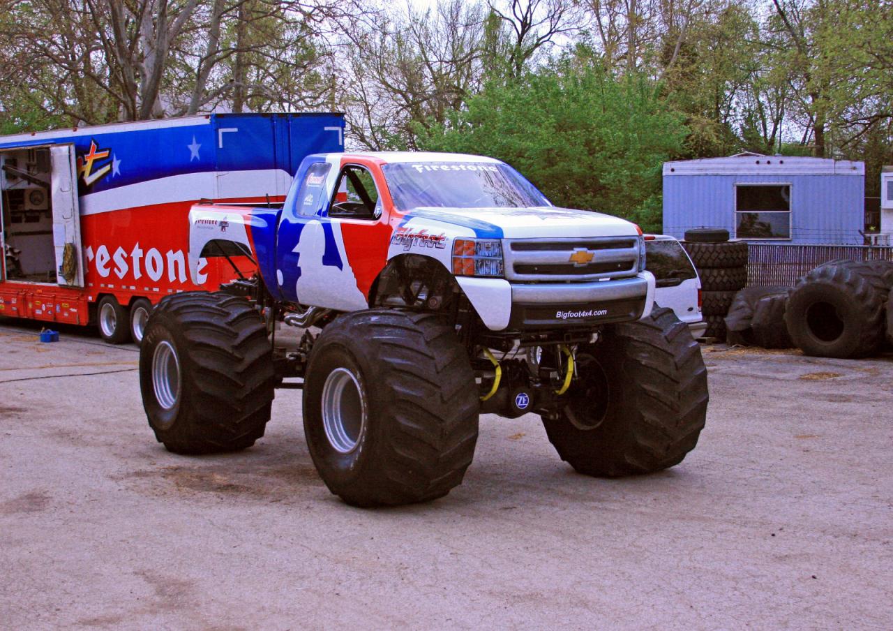 Монстр трак Chevrolet