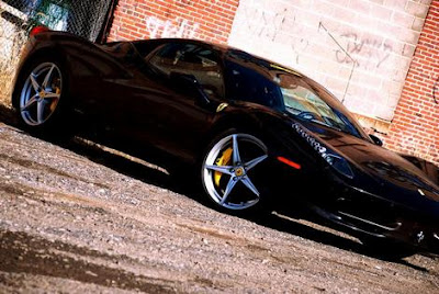 Ferrari 458 Italia Fabspeed black