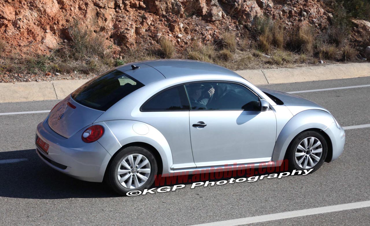Garage Car: Spy Shots: 2012 Volkswagen Beetle Naked