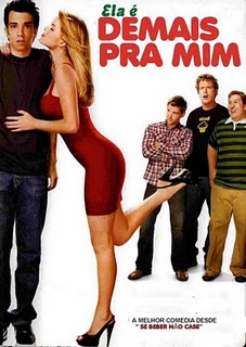 Em Ela é Demais pra Mim Kirk (Jay Baruchel) trabalha como segurança num aeroporto americano e de repente encontra aquela que é a mulher perfeita para qualquer homem, Molly (Alice Eve). A história parece já um típico ritual da comédia americana, no entanto, a Paramount lançou recentemente o trailer do filme e o resultado parece ser, no mínimo, positivo.