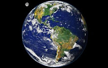 Clique no planeta para acompanhar o monitoramento da terra em tempo real.