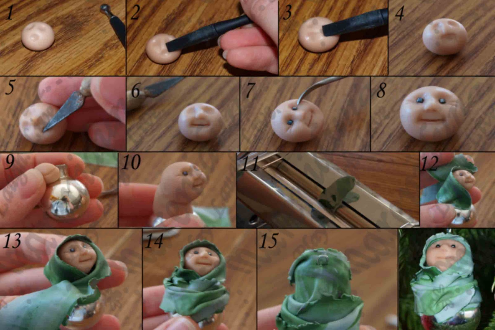 Mareniduna Designs: Polymer Clay Bulb Elf Tutorial