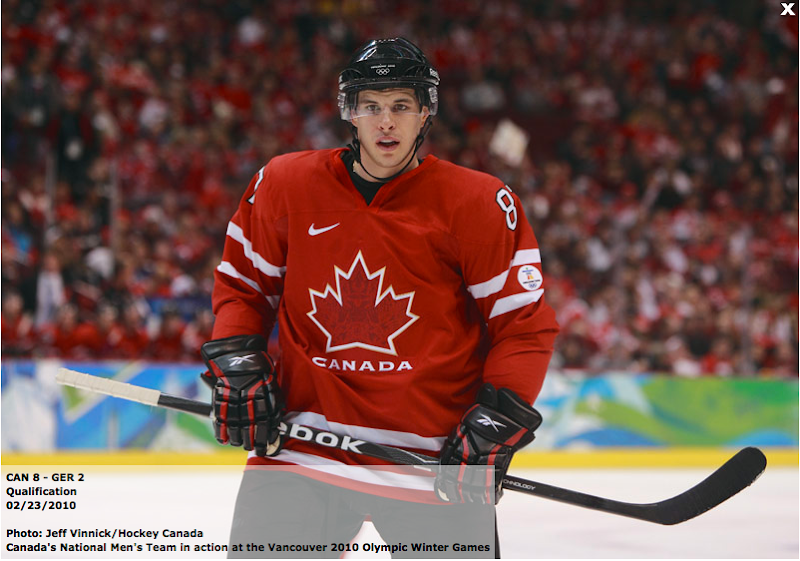 The Sidney Crosby Show: Canada v Russia - Olympic Quarterfinal