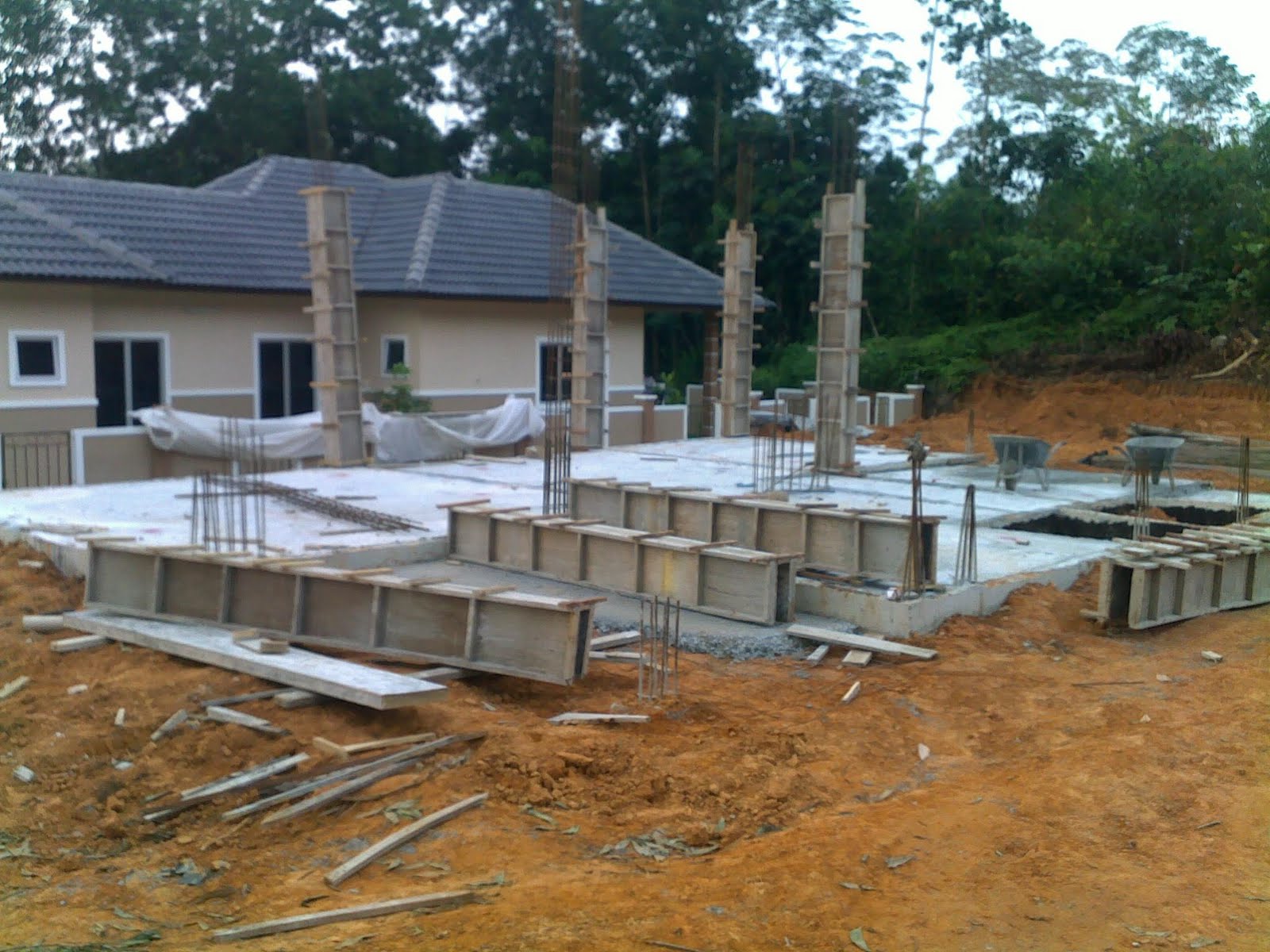 Elmubarak speaks... step 13 now onto the house pillars