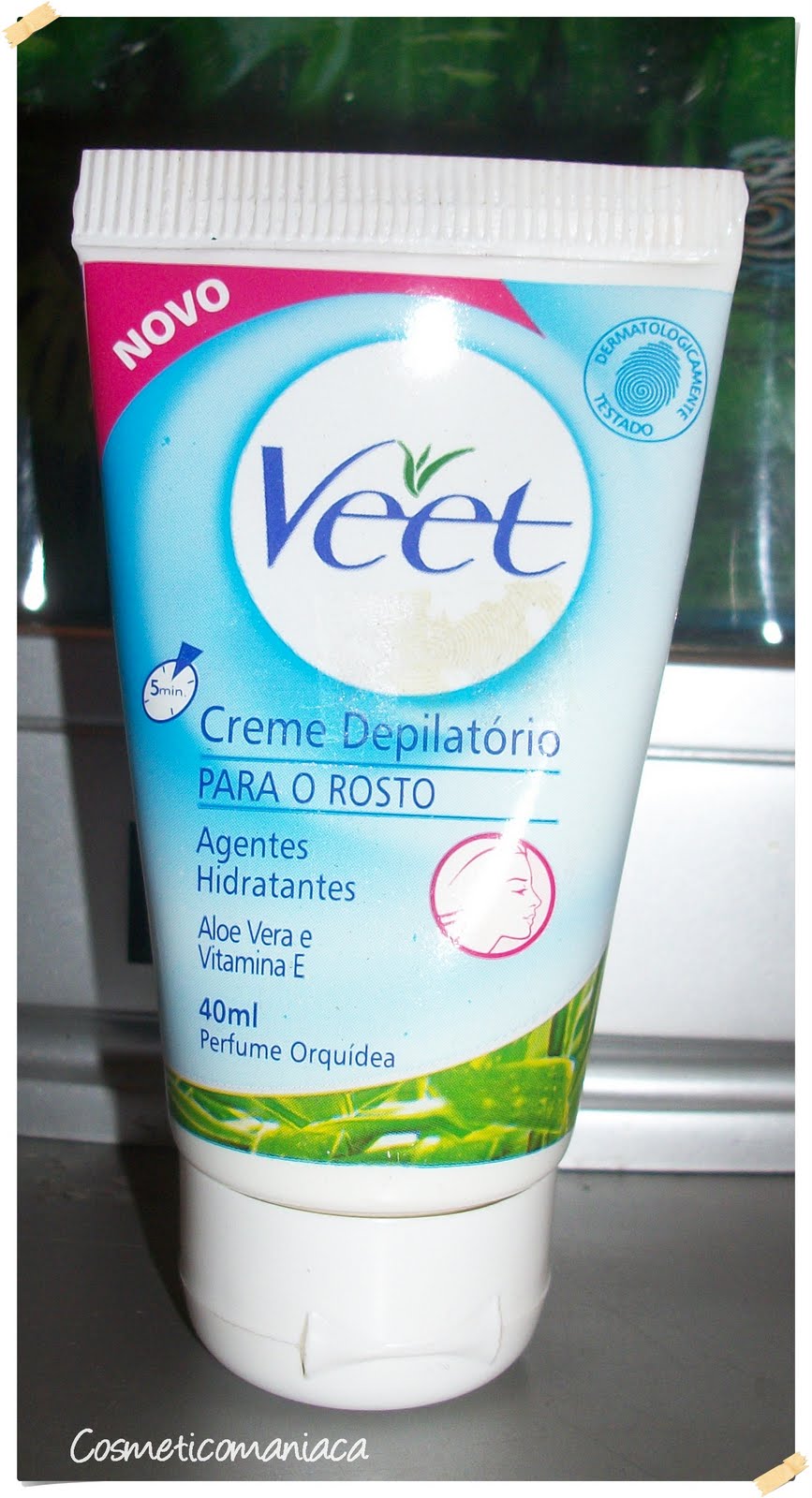 CosméticoManíacas: Creme Depilatório Rosto - Veet