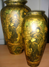 SET of TWO BERNHARDT URNS