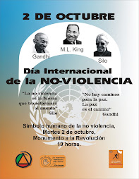 cartelcelebracion dia internacional de la no-violencia