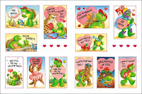 Franklin Sticker For Valentines Day