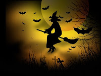 Halloween Witch Background