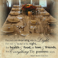 thanksgiving dinner scene wallpaper