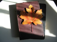 thanksgiving fallen leaves cards