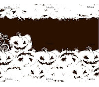 black white halloween pumpkin wallpaper