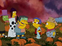 Simpsons Halloween Fright Wallpaper