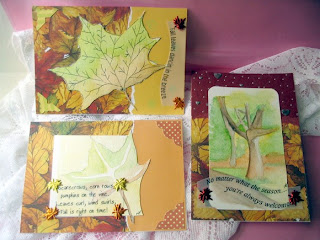 Thanksgiving Handmade Greeting Cards
