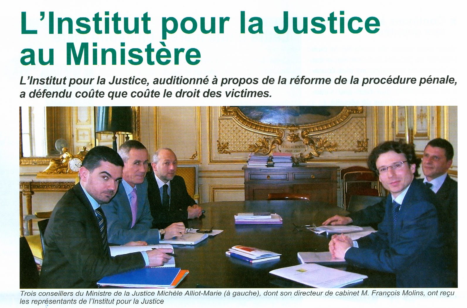 Fundraising et mecenat: L'intitut pour la justice rebondit