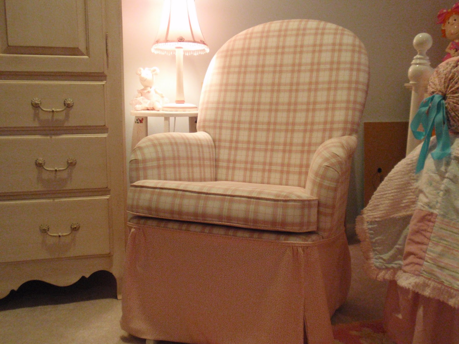 DIY by Design: Glider Chair Redo