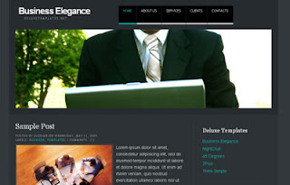 Business Elegance Blogger Template | Professional Theme
