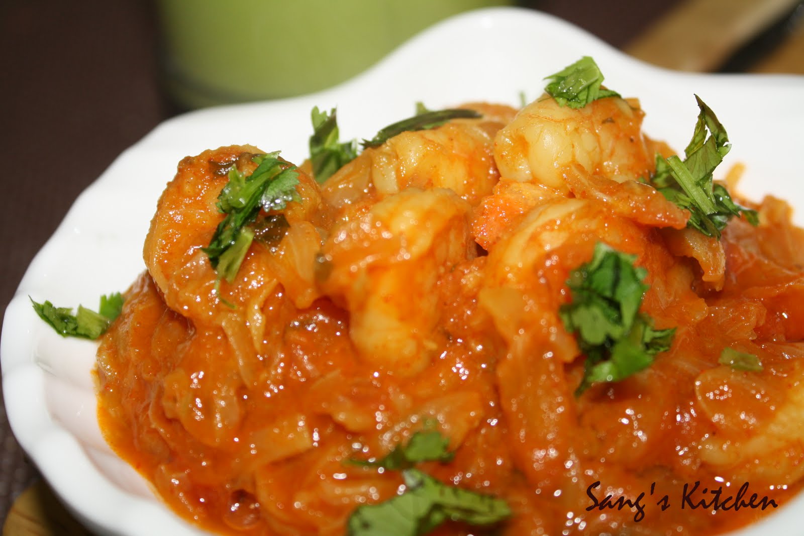 Sang's Kitchen Prawn gravy