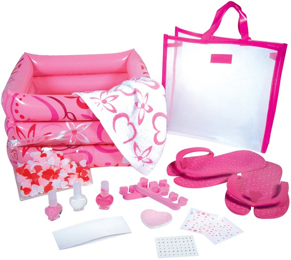 Kids Stuff Pretty Pedicure Salon Kit for Girls