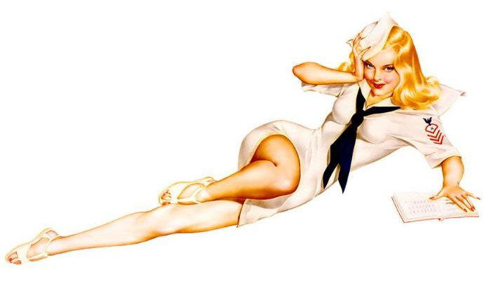clipart pin up girl - photo #49