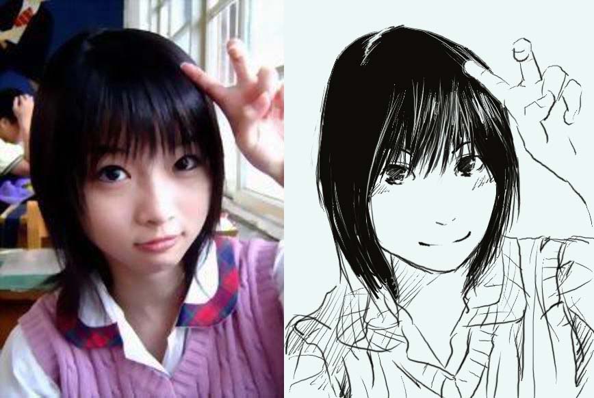 Как я буду выглядеть в аниме фото