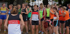 Shropshire ladies at the start line