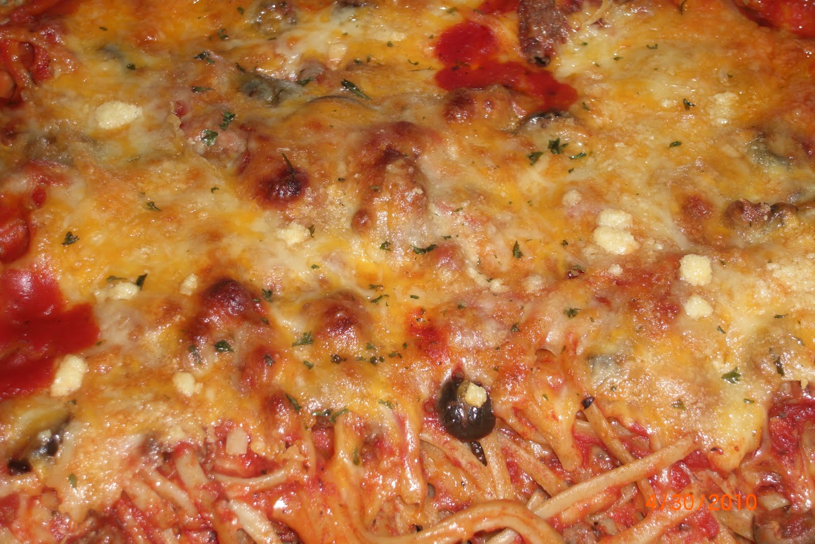 Tisha s Tips And Trivia Baked Spaghetti