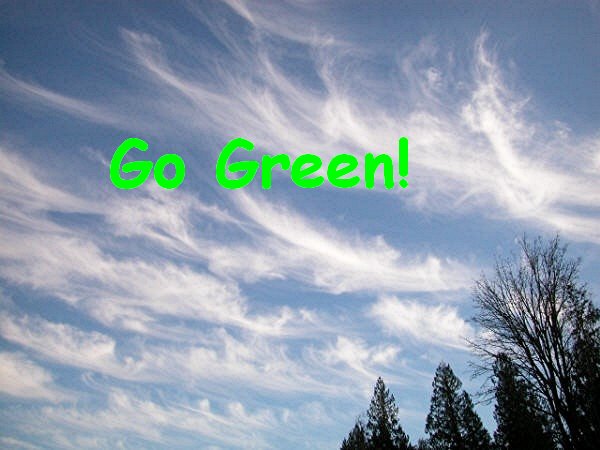 Go Green!